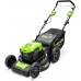 Газонокосилка аккумуляторная GREENWORKS GD40LM46SPK4, 46см, самоходная, 4Ач, с ЗУ [2506807ub]