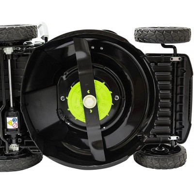Газонокосилка аккумуляторная GREENWORKS GD40LM46SPK4, 46см, самоходная, 4Ач, с ЗУ [2506807ub]
