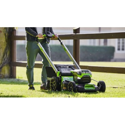 Газонокосилка аккумуляторная GREENWORKS GD60LM51SPK4, 51см, самоходная, 4Ач, с ЗУ [2514307ub]