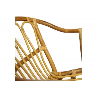 Комплект террасный Tetchair AKIRA /с подушкой/ skin rattan eco, 54x60x78см / D46x40см, Natural (натуральный) 12993