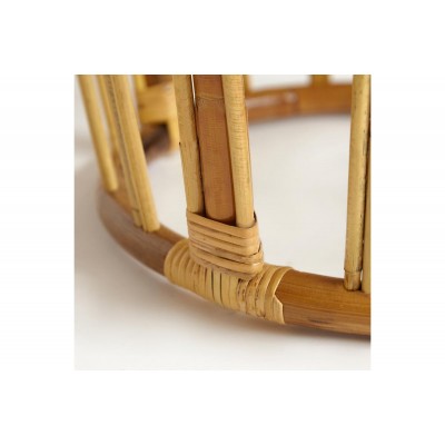 Комплект террасный Tetchair AKIRA /с подушкой/ skin rattan eco, 54x60x78см / D46x40см, Natural (натуральный) 12993