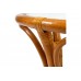 Комплект Tetchair PELANGI 02/15 стол со стеклом, 4 кресла без подушек, ротанг, мед 10084