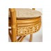 Террасный комплект Tetchair PELANGI стол со стеклом, 2 кресла, без подушек, ротанг 13345