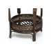 Террасный комплект Tetchair PELANGI стол со стеклом, 2 кресла, без подушек, ротанг 13344