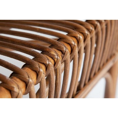Комплект Tetchair NEW BOGOTA диван, 2 кресла, стол со стеклом, с подушками, ротанг 10085