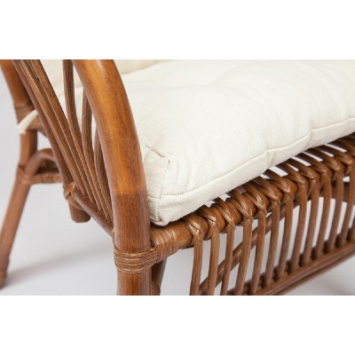 Комплект Tetchair NEW BOGOTA диван, 2 кресла, стол со стеклом, с подушками, ротанг 10085