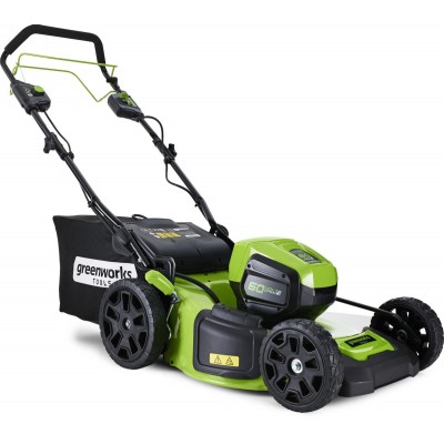 Газонокосилка аккумуляторная GREENWORKS GD60LM46SP, 46см, самоходная, без АКБ, без ЗУ [2502907]