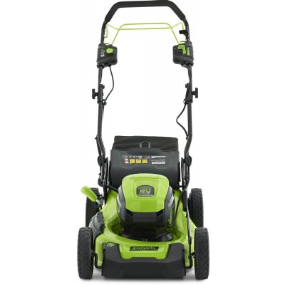 Газонокосилка аккумуляторная GREENWORKS GD60LM46SP, 46см, самоходная, без АКБ, без ЗУ [2502907]
