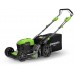Газонокосилка аккумуляторная GREENWORKS GD40LM46SPK4, 46см, самоходная, 4Ач, с ЗУ [2506807ub]