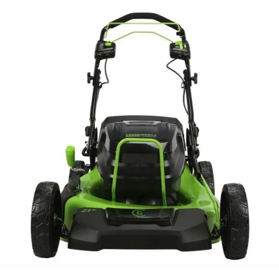 Газонокосилка аккумуляторная GREENWORKS GC82LM51SP2, 51см, самоходная, 5Ач, с ЗУ [2515907ub]