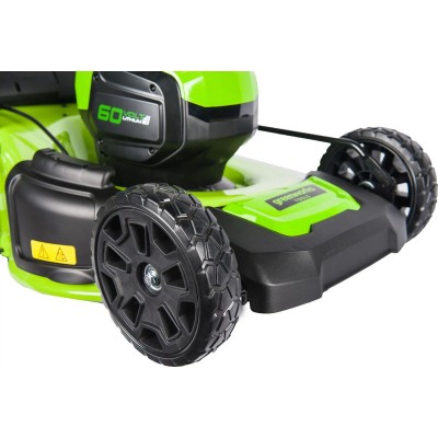 Газонокосилка аккумуляторная GREENWORKS GD60LM46SP, 46см, самоходная, без АКБ, без ЗУ [2502907]