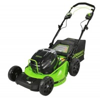 Газонокосилка аккумуляторная GREENWORKS GC82LM51SP2, 51см, самоходная, 5Ач, с ЗУ [2515907ub]