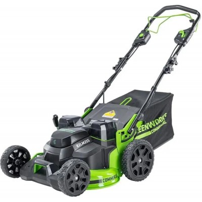 Газонокосилка аккумуляторная GREENWORKS GC82LM61S, 61см, самоходная, без АКБ, без ЗУ [2515607]