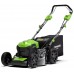 Газонокосилка аккумуляторная GREENWORKS GD40LM46SP, 46см, самоходная, без АКБ, без ЗУ [2506807]