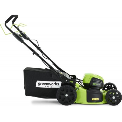 Газонокосилка аккумуляторная GREENWORKS GD60LM46SP, 46см, самоходная, без АКБ, без ЗУ [2502907]