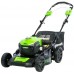 Газонокосилка аккумуляторная GREENWORKS GD40LM46SPK4, 46см, самоходная, 4Ач, с ЗУ [2506807ub]