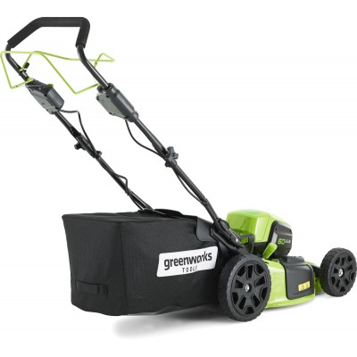 Газонокосилка аккумуляторная GREENWORKS GD60LM46SP, 46см, самоходная, без АКБ, без ЗУ [2502907]