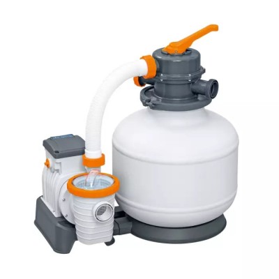 Bestway 56384 BW Стальной бассейн Hydrium 460х120см, 17430л, песч.фил.-нас. 5678л/ч, лестн., тент, подст.