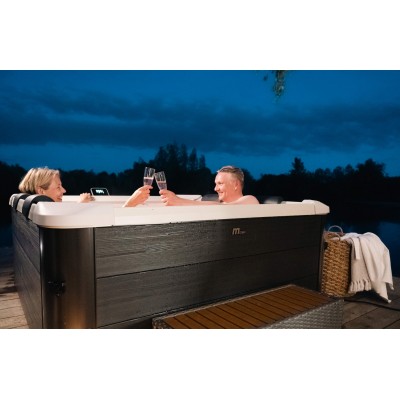 СПА-бассейн MSpa Oslo Plus F-OS063WP 180×180×65 см, 1150 л, гидромассаж и аэромассаж, квадратный