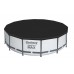 Bestway 5612X BW Каркасный бассейн Steel Pro Max 427х122см, 15232л, фил.-насос 3028л/ч, лестница, тент