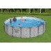 Bestway 5618Y BW Каркасный бассейн Steel Pro MAX 549х122см, 23062л, фил.-насос 5678л/ч, лестница, тент