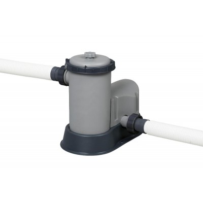 Bestway 5612Z BW Каркасный бассейн Steel Pro Max 488х122см, 19480л, фил.-насос 5678л/ч, лестница, тент