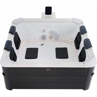 СПА-бассейн MSpa Oslo Plus F-OS063WP 180×180×65 см, 1150 л, гидромассаж и аэромассаж, квадратный