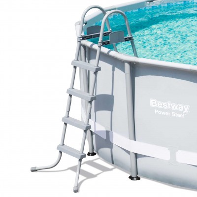 Bestway 56427 BW Каркасный бассейн 549х132см, 26000л, фил.-насос 5678л/ч, лестница, тент