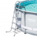 Bestway 56427 BW Каркасный бассейн 549х132см, 26000л, фил.-насос 5678л/ч, лестница, тент