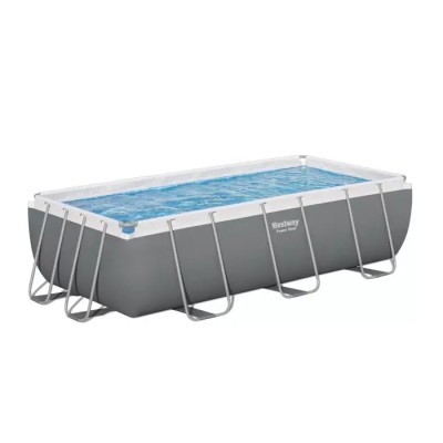 Bestway 56442 BW Каркасный бассейн Power Steel 404х201х100см, 6478л, песч.фил.-нас. 2006л/ч, лестница