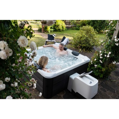 СПА-бассейн MSpa Oslo Plus F-OS063WP 180×180×65 см, 1150 л, гидромассаж и аэромассаж, квадратный