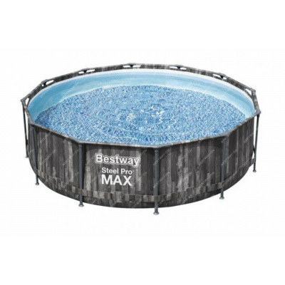 Bestway 561PZ BW Каркасный бассейн Steel Pro Max 366х122см, 10250л, фильтр-насос, лестница