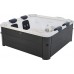 СПА-бассейн MSpa Oslo Plus F-OS063WP 180×180×65 см, 1150 л, гидромассаж и аэромассаж, квадратный