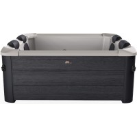 СПА-бассейн MSpa Oslo Plus F-OS063WP 180×180×65 см, 1150 л, гидромассаж и аэромассаж, квадратный