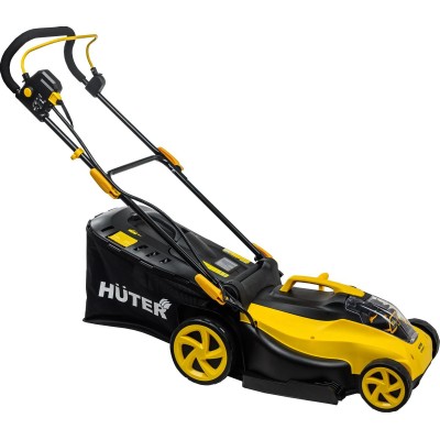 Газонокосилка аккумуляторная Huter CLM-40 Li, 38см, несамоходная, 4Ач, с ЗУ [70/4/10]