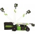 Газонокосилка аккумуляторная GREENWORKS GD60LM51SPK4, 51см, самоходная, 4Ач, с ЗУ [2514307ub]